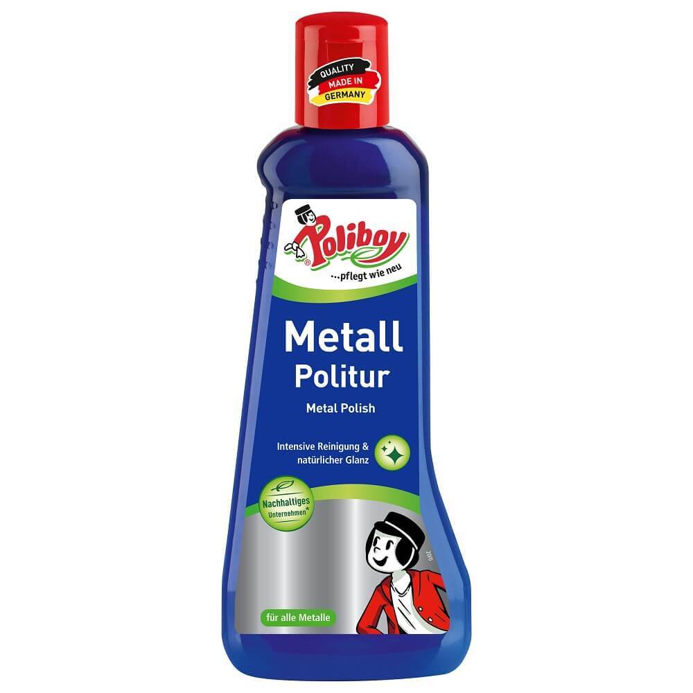 Solutie de lustruit suprafete din metal, 200 ml, Poliboy