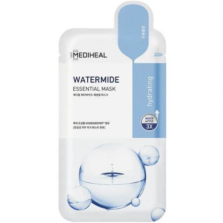 Masca de fata Watermide Essential, 24 ml, Mediheal