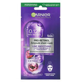 Masca servetel concentrata Skin Naturals ProRetinol, 19 g, Garnier