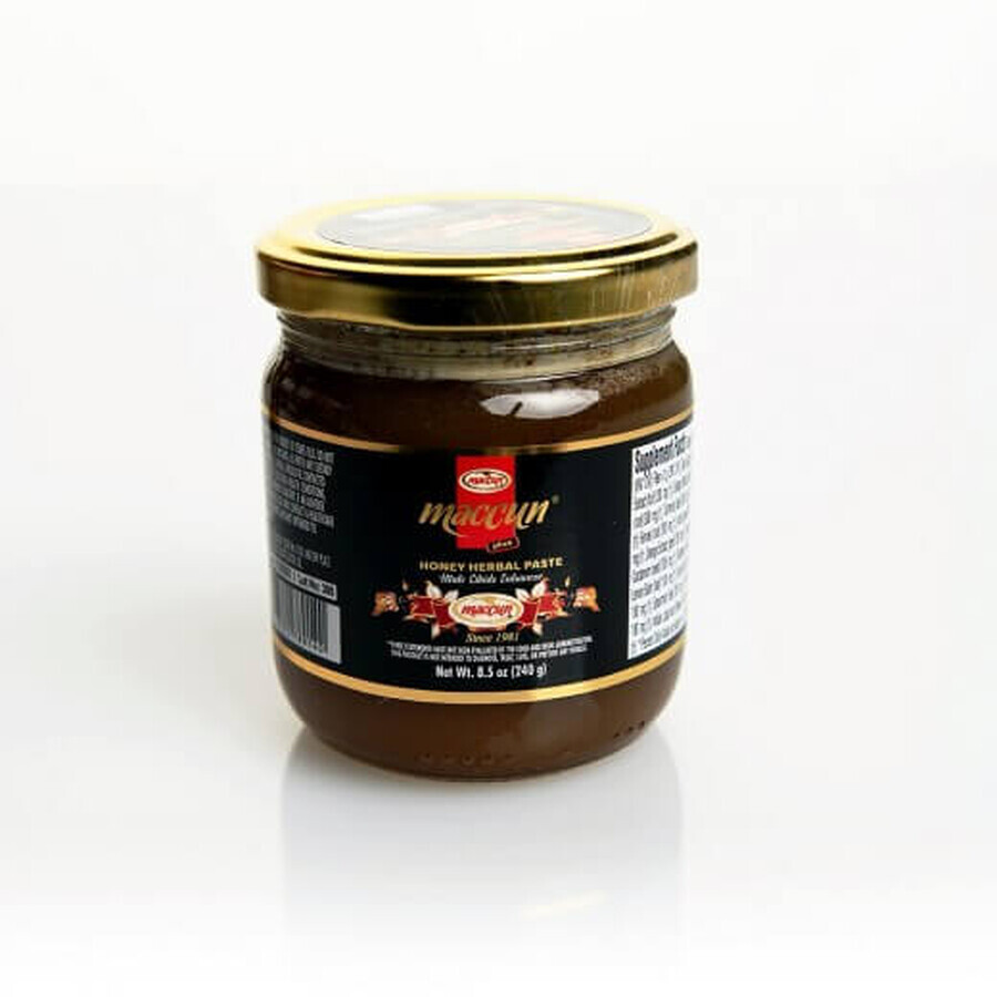 Pastă de miere pentru potență Afrodisiac Herbal, 240 g, Maccun