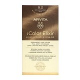 Vopsea de par My Color Elixir, Very Light Blonde Gold N9.3, 155 ml, Apivita
