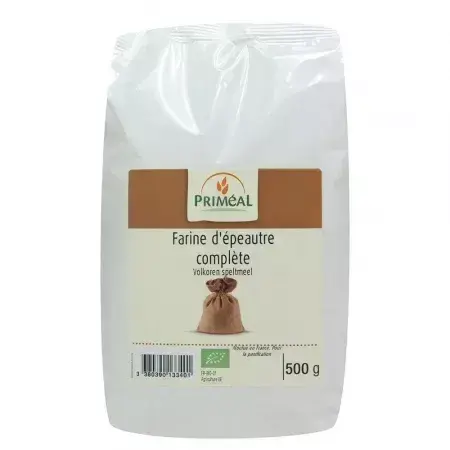 Faina integrala bio de spelt, 500 g, Primeal