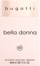 Bugatti Apă de parfum bella donna, 60 ml
