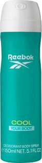 Reebok Deodorant spray cool your body, 150 ml