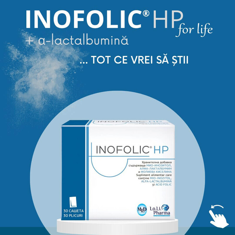  Inofolic HP, 30 plicuri, Loli Pharma