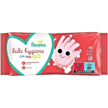 Pampers Servetele Umede Kids Hygiene - 40 Bucati