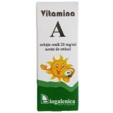  Vitamina A Solutie Uleioasa - 10ml, Biogalenica
