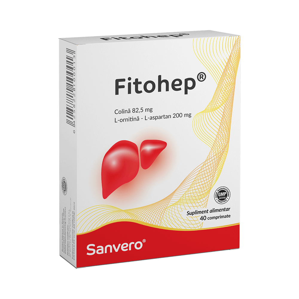 Fitohep, 30 comprimate, Sanvero