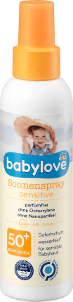 Babylove Spray protecție solară SPF 50+, 150 ml Frumusete si ingrijire