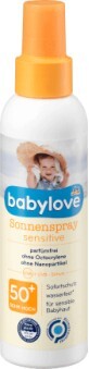 Babylove Spray protecție solară SPF 50+, 150 ml