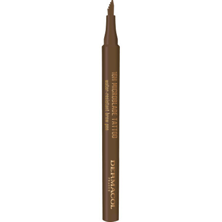 Dermacol Tattoo Micro 16h Creion pentru sprâncene  n.1, 1,1 g
