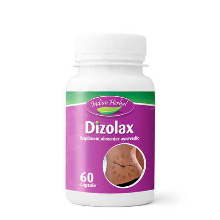 Dizolax, 60 capsule, Indian Herbal