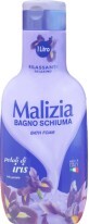 Malizia Spumant de baie cu flori de iris, 1 l