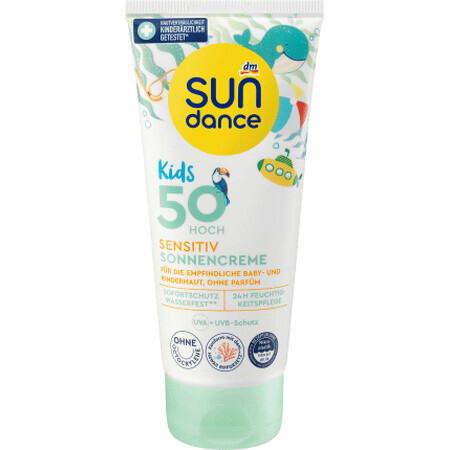 Sundance Protecție solară pentru copii cu piele sensibilă SPF 50, 100 ml