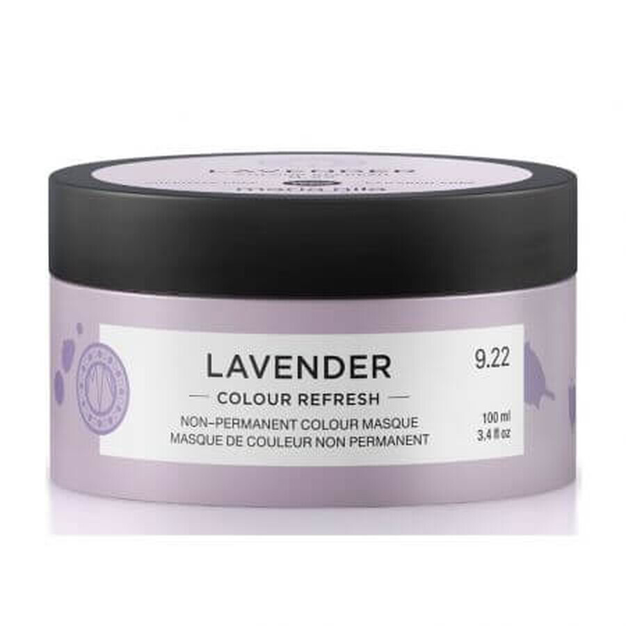 Masca coloranta de par Colour Refresh Lavender, 100 ml, Maria Nila