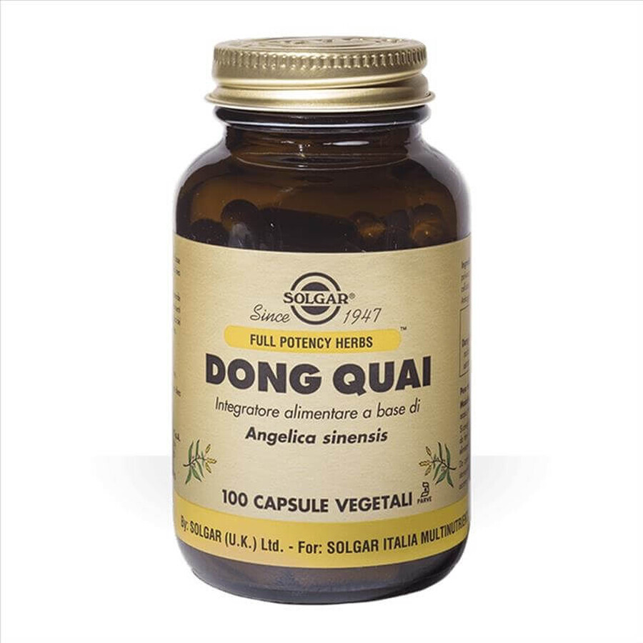 Dong Quai, 100 capsule, Solgar