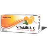 Vitamina C 180 mg, 20 comprimate masticabile, Slavia Pharm