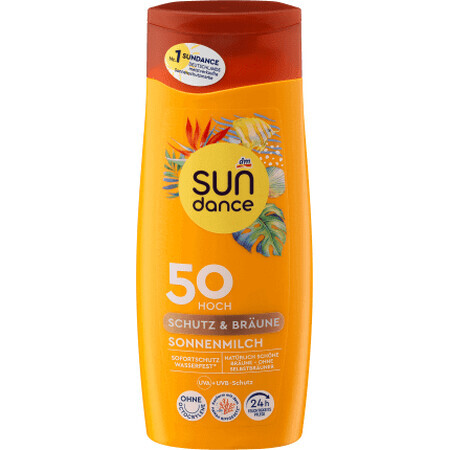 Sundance Loțiune accelerare bonz și protecție solară SPF50, 200 ml