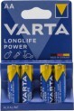 Varta Baterii puternice cu durată lungă de viață AA R6, 4 buc