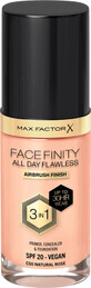 Max Factor Facefinity All Day Flawless 3&#238;n1 fond de ten C50 Natural Rose, 1 buc