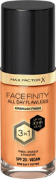Max Factor Facefinity All Day Flawless 3&#238;n1 fond de ten N84 Soft Toffee, 1 buc