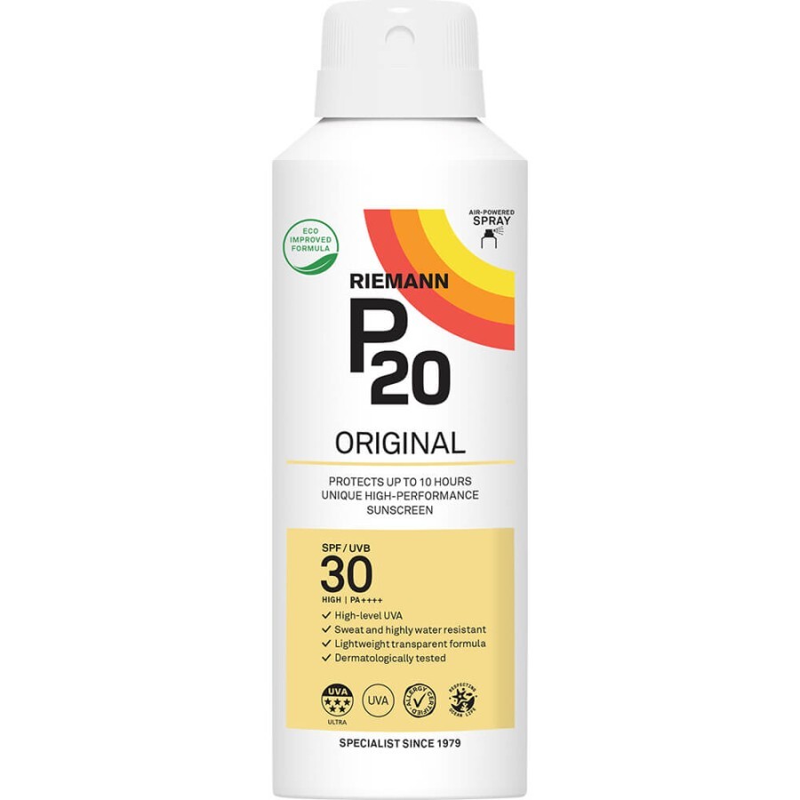 Spray cu protectie solara SPF 30 Original, 150 ml, Riemann