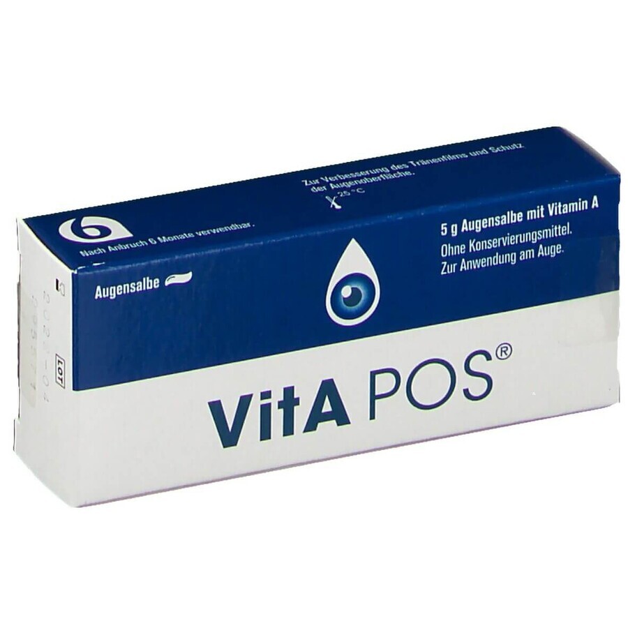 Unguent oftalmic Vita Pos, 5 g, Croma pharma