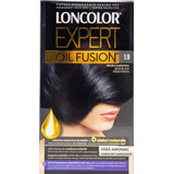 Loncolor Expert Vopsea de păr fără amoniac Oil Fusion 1.9 negru albăstrui, 1 buc