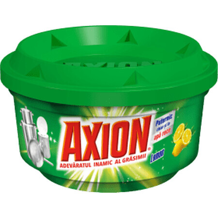 Axion Pastă pentru spălat vase lemon, 225 g