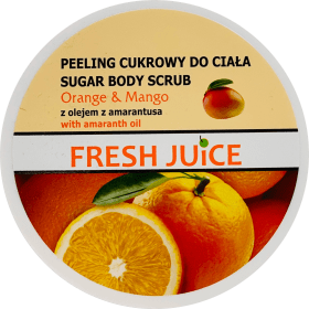Fresh Juice Scrub de corp Orange & Mango, 225 ml