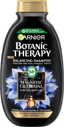 Garnier Botanic Therapy Șampon Magnetic Charcoal & black seed oil, 250 ml Frumusete si ingrijire