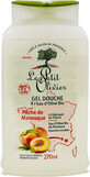 Le Petit Olivier  Gel de duș cu piersici, 270 ml