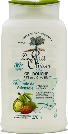 Le Petit Olivier Gel de duș migdale, 270 ml Frumusete si ingrijire