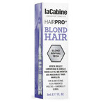 Fiolă Hairpro+ Blond Hair, 1 fiolă x 5 ml, La Cabine 