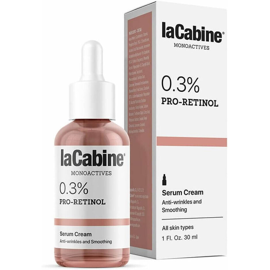 Ser-Creme Monoactives 0,3% Pro-Retinol, 30 ml, La Cabine