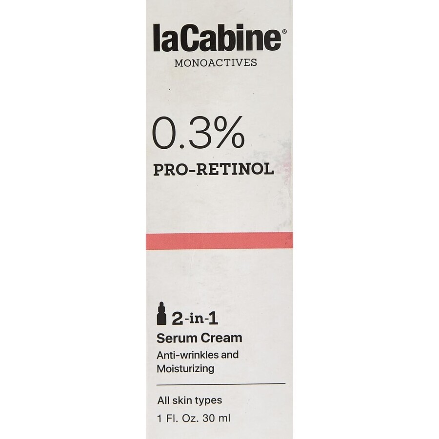 Ser-Creme Monoactives 0,3% Pro-Retinol, 30 ml, La Cabine