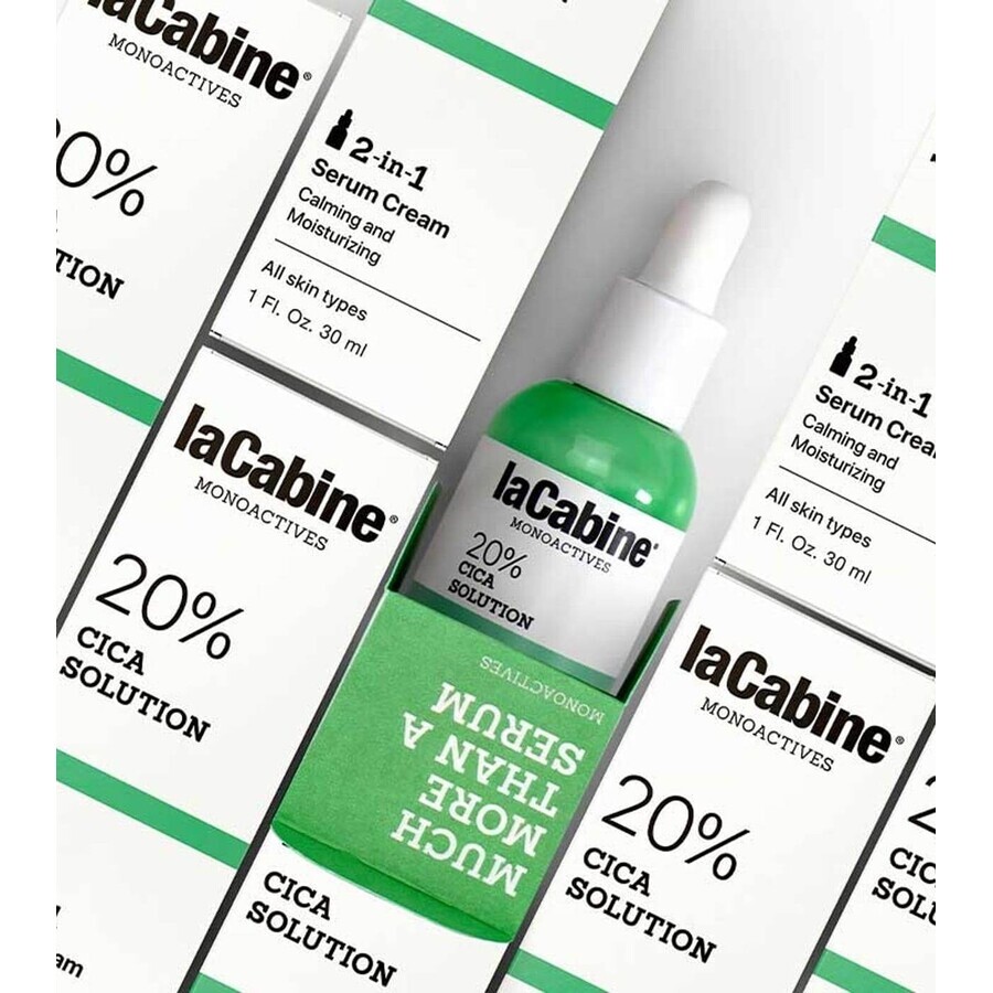 Ser-cream Monoactives 20% Cica Solution, 30 ml, La Cabine