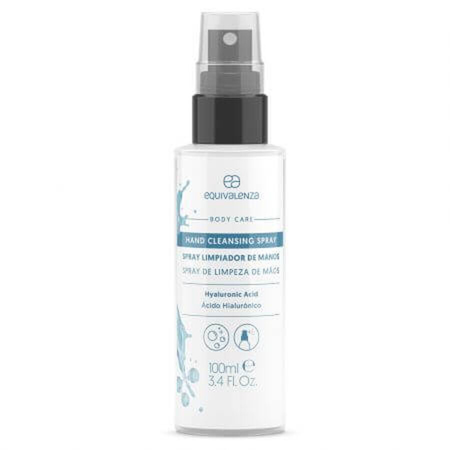 Spray pentru curatarea mainilor cu acid hialuronic, 100 ml, Equivalenza