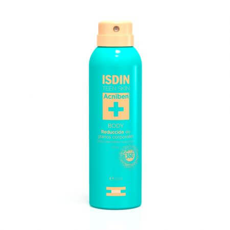 Isdin  Acniben Spray pentru reducerea acneei corporale, 150 ml