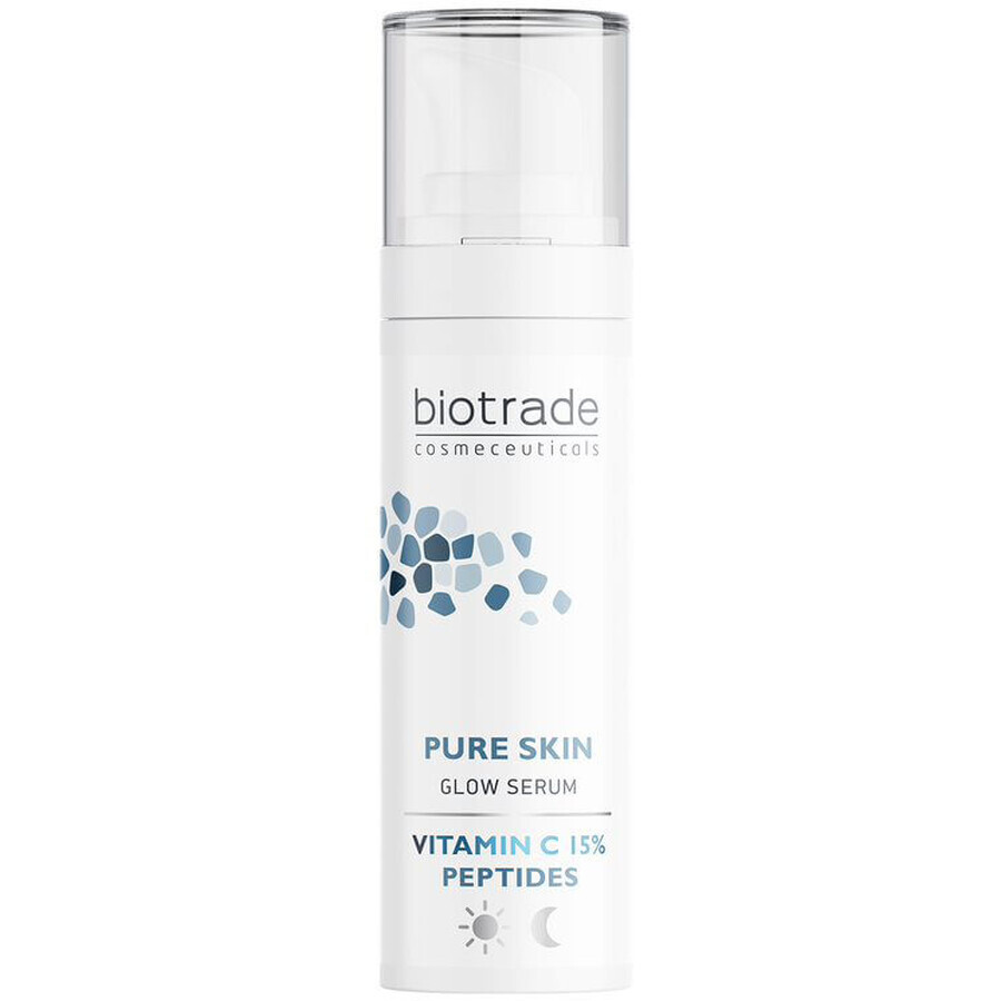 Biotrade Pure Skin Ser iluminator cu vitamina C 15% si peptide , 30 ml