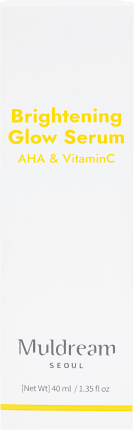 Muldream Ser fată iluminant cu AHA și Vitamina C, 40 ml