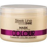 Sleek Line Mască color pentru păr vopsit, 250 ml
