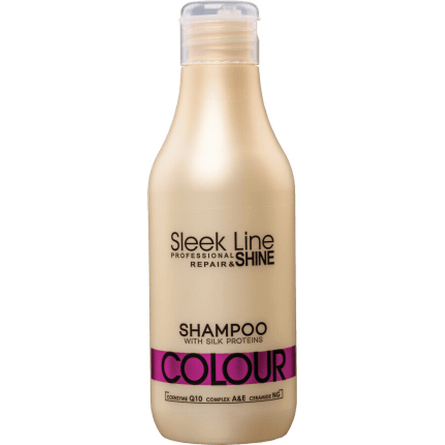 Sleek Line Șampon color pentru păr vopsit, 300 ml