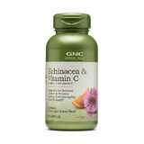 Echinacea si Vitamina C Herbal Plus (183804), 60 capsule, Gnc