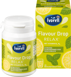 Ivorell Flavour Drop Relax Tablete efervescente, 66 g, 30 buc