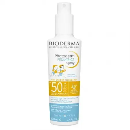Spray protectie solara pentru copii Pediatrics, SPF 50+, 200 ml, Bioderma Frumusete si ingrijire