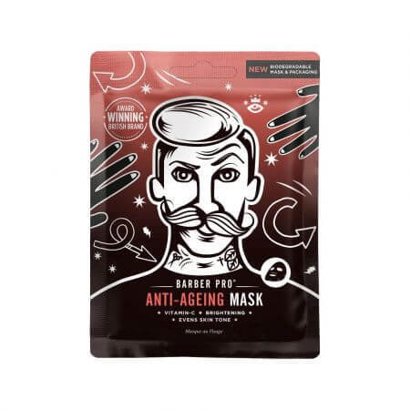 Masca Men Anti-Ageing Vitamin C BarberPro, 30 g, BarberPro