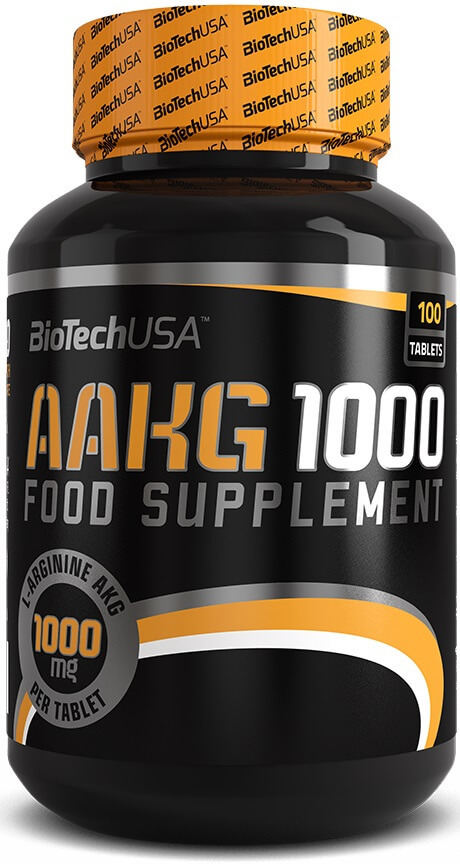 AAKG 1000 mg, 100 tablete, Biotech USA Vitamine si suplimente