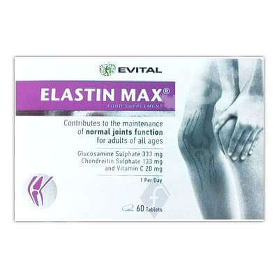 Elastin Max, 60 tablete, Evital