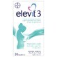Elevit 3, Multivitamine pentru perioada postnatala si de alaptare, 30 capsule, Bayer